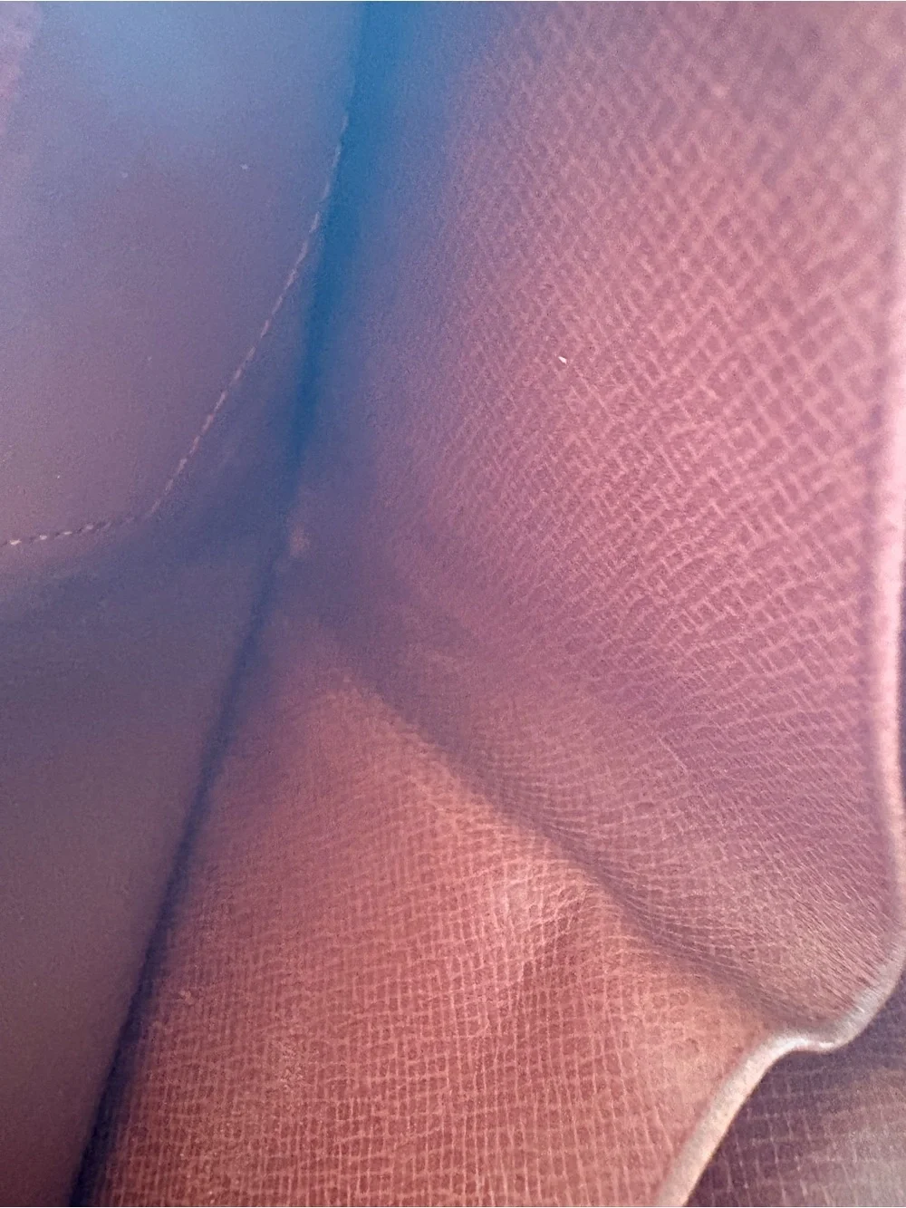 Vintage Louis Vuitton Monogram Compact Wallet made in France